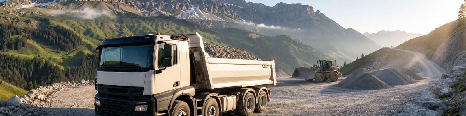 Transports · Gravière · Matériaux - Busset Transports et Gravière SA
